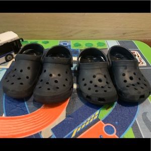 💯Crocs. Toddler. Navy. GUC